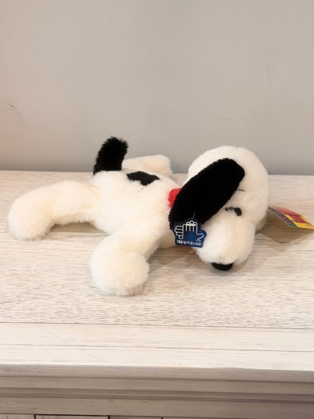 Vintage Applause Peanuts Snoopy Bean Bag Plush Stuffed Animal 36268 Medium 10"